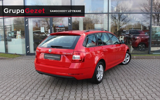 Skoda Octavia cena 58990 przebieg: 151500, rok produkcji 2018 z Nowogrodziec małe 56